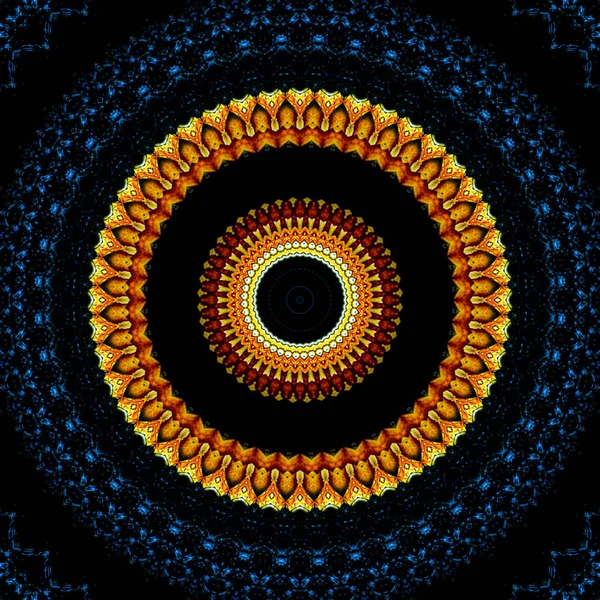 Абстрактный Цветной Рисунок Круга Геометрический Фон Безрамного Узора Цветной Круг — стоковое фото