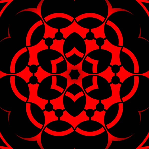 抽象カラフルな星のデザイン幾何学的なシームレスなパターンの背景 色星ユニークなロゴ 幾何学的なスタイルで優雅な数字とシームレスなパターン カラフルなセラミックタイルの壁の装飾 — ストック写真