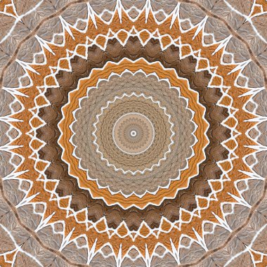 Soyut renkli çember tasarımı geometrik kusursuz model arkaplan. Eşsiz renkli daire logosu. Kusursuz desenli, geometrik şekilli zarif şekiller. Renkli seramik karolar duvar süslemesi.