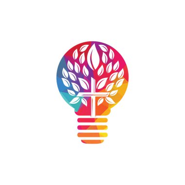 Kilise logo tasarımı. Kilise için Bakanlığı Logo tasarım. İsa'nın lamba. Tanrı'nın lamba işareti.