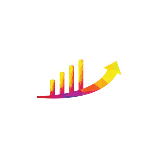 Negocios Finanzas Logo Plantilla Vector Icono Diseño Negocio Financiero Contable — Vector de stock