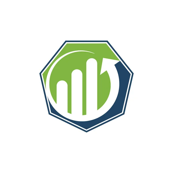Business Finance Λογότυπο Πρότυπο Διάνυσμα Εικονίδιο Σχεδιασμό Πρότυπο Σχεδιασμού Λογότυπου — Διανυσματικό Αρχείο