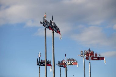 Litvanya, Nida 'da ahşap oyma rüzgar gülleri