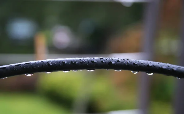 Rain Dew Pipes Steel Pipe Nida Lithuania — Stock Photo, Image