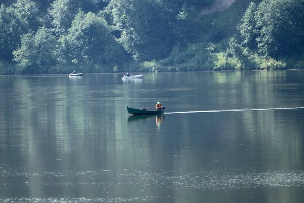 Belle Rive Verte Rivière Nemunas Birstonas Lituanie — Photo