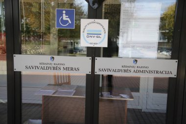 Kedainiai Şehir Belediyesi, Belediye Başkanı Resepsiyonu