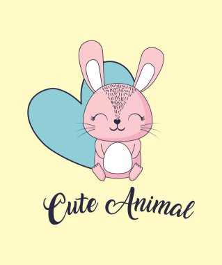 sevimli hayvan tasarımı