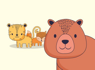 sevimli hayvan tasarımı