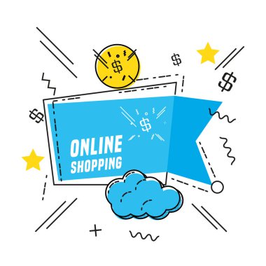 alışveriş online ticari etiketi