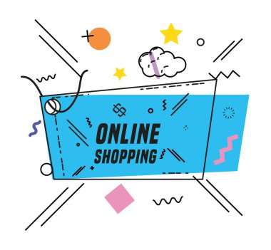 alışveriş online ticari etiketi