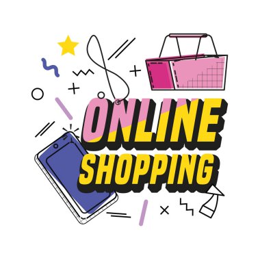 alışveriş sepeti satın online simgesi