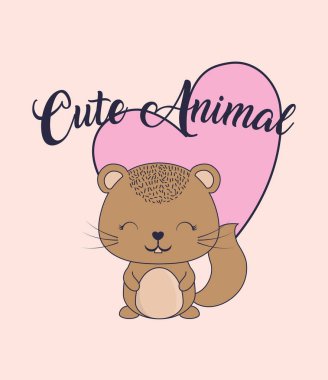 sevimli hayvan tasarımı