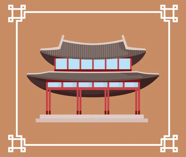 Дизайн Южной Кореи — стоковый вектор
