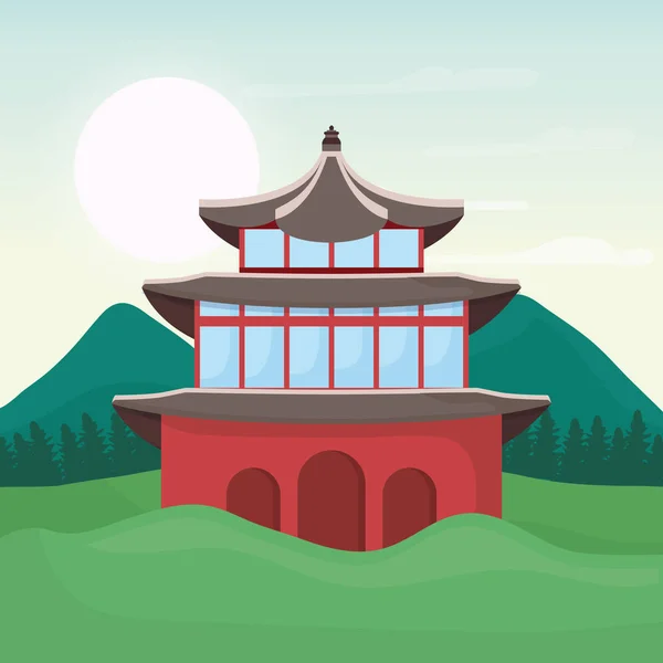 Corea del Sur diseño — Vector de stock