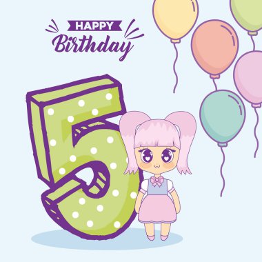 Kawaii kutlu olsun tasarım
