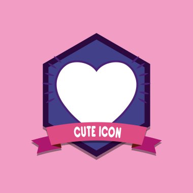 sevimli simgesi tasarım