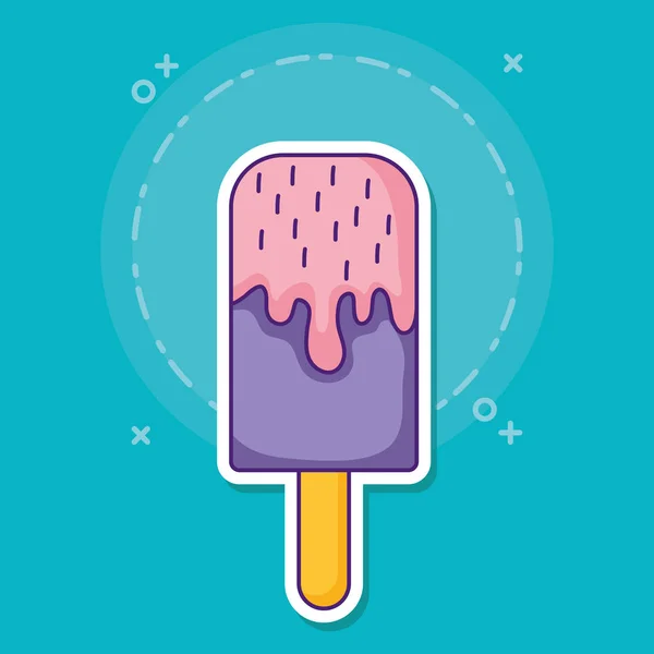 Icono de barra de helado — Vector de stock