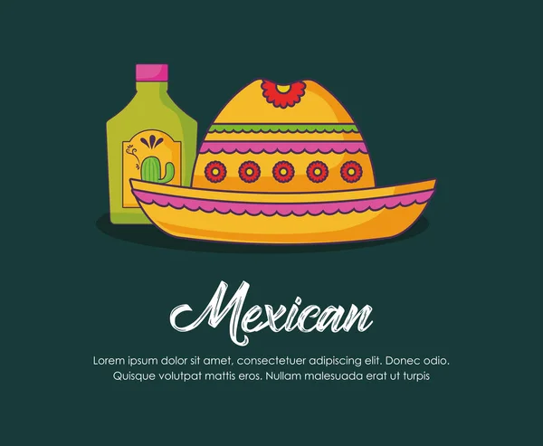 Projeto da cultura mexicana — Vetor de Stock