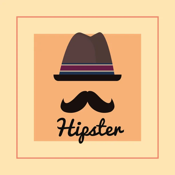 Design im Hipster-Stil — Stockvektor