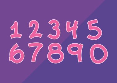 numaraları ayarlama çizgi stili