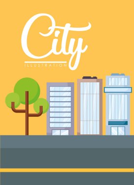 Şehir binaları tasarım