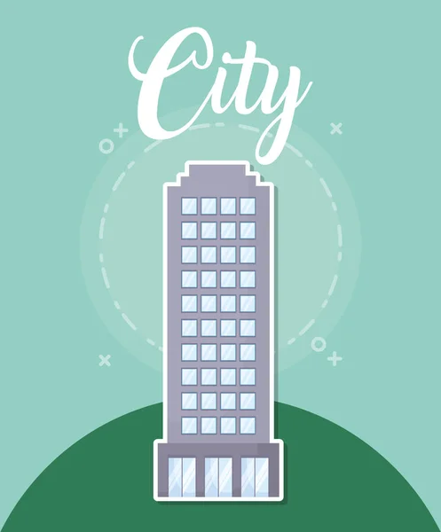 Diseño de elementos de ciudad — Vector de stock