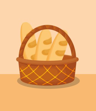 sepet ekmek tasarımı ile