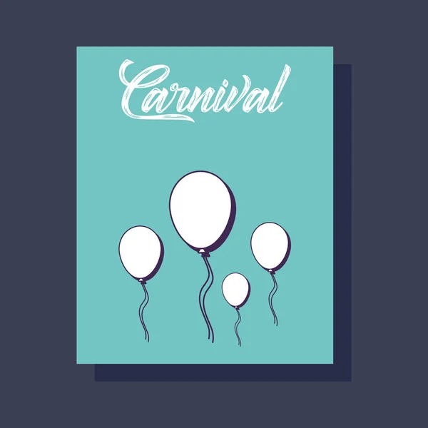 Carnival circus design — Stock Vector