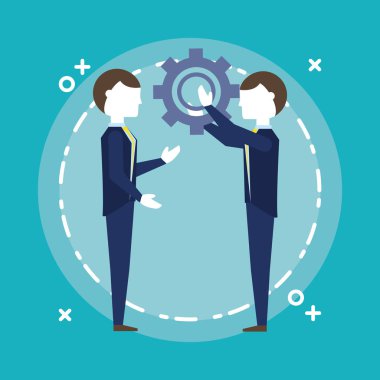 İş takım çalışması tasarım