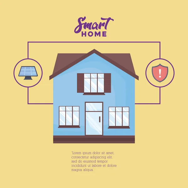 Smart Home Design — Stockvektor