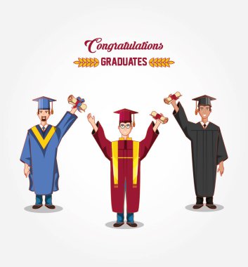 Lisansüstü erkek avatar karakter