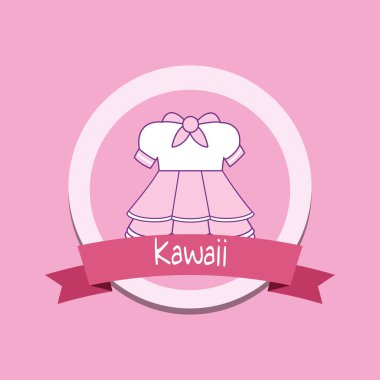 sevimli kız giysileri kawaii stil kurdele ile