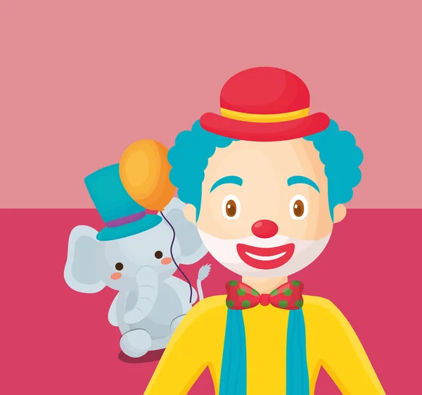 Diseño de carnaval de circo — Vector de stock