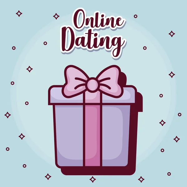 Online dating desing — Διανυσματικό Αρχείο