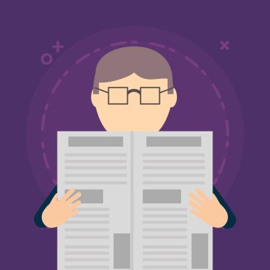 İnsanlar okuma dizayn