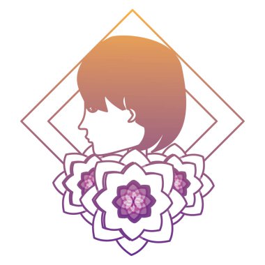 Kadın profil tasarımı