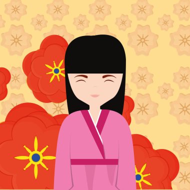 Asyalı kadın simgesi