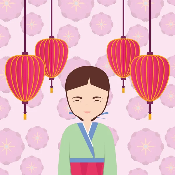 Asyalı kadın simgesi