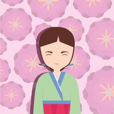 Asyalı kadın simgesi