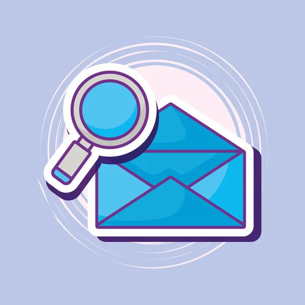 Envelope icon image — Stock Vector