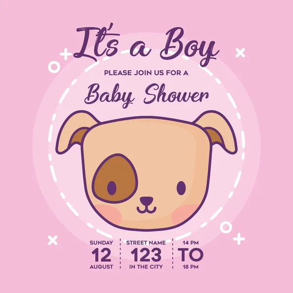 Baby shower invitation