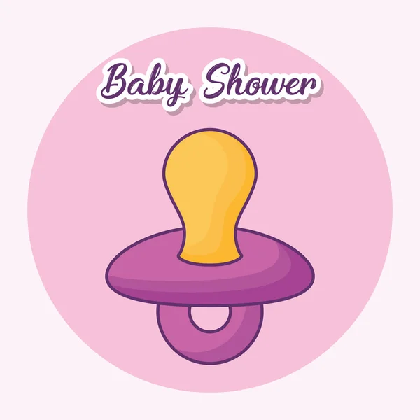 Projekt baby shower — Wektor stockowy