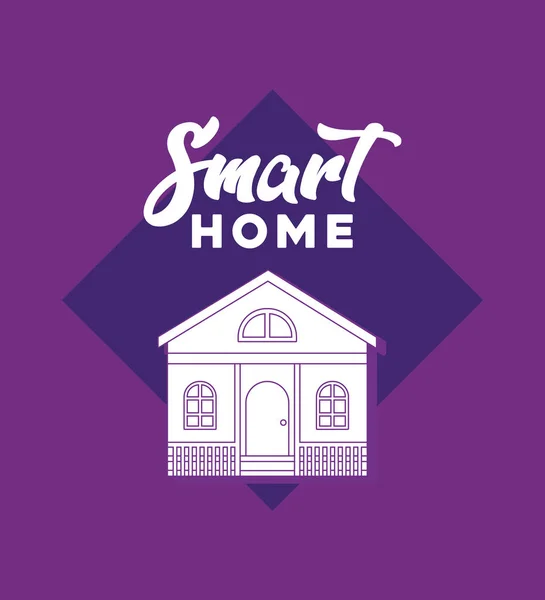 Smart home design — Stock Vector