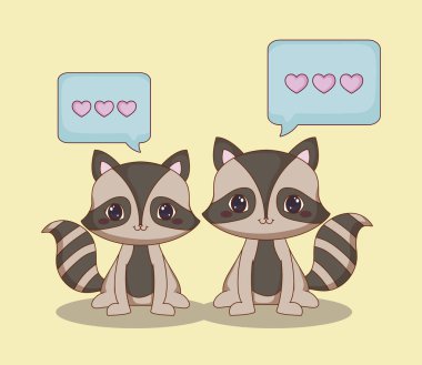 Kawaii hayvanlar tasarım