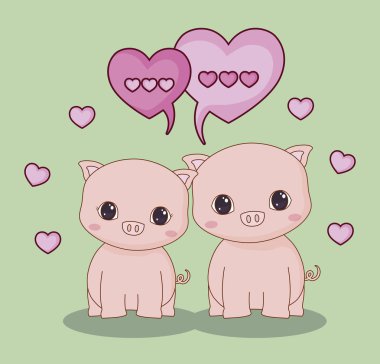 Kawaii hayvanlar tasarım