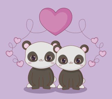 Kawaii hayvanlar tasarım