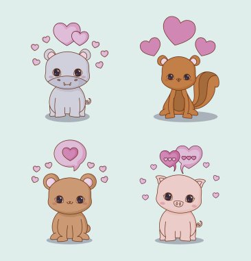 Kawaii hayvan tasarımı