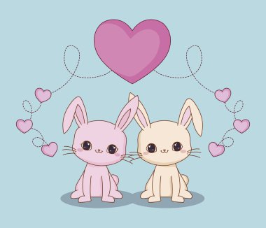 Kawaii hayvanlar tasarım