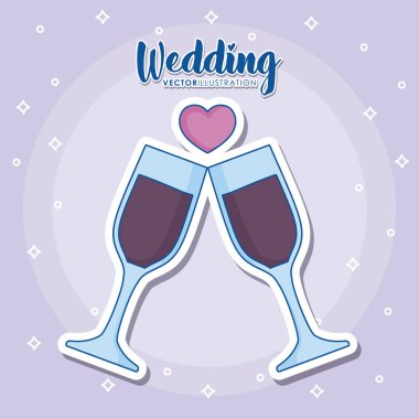 Düğün simgeleri tasarım