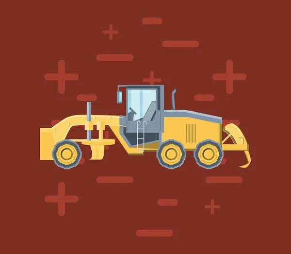 Construction trucks design — Stock Vector